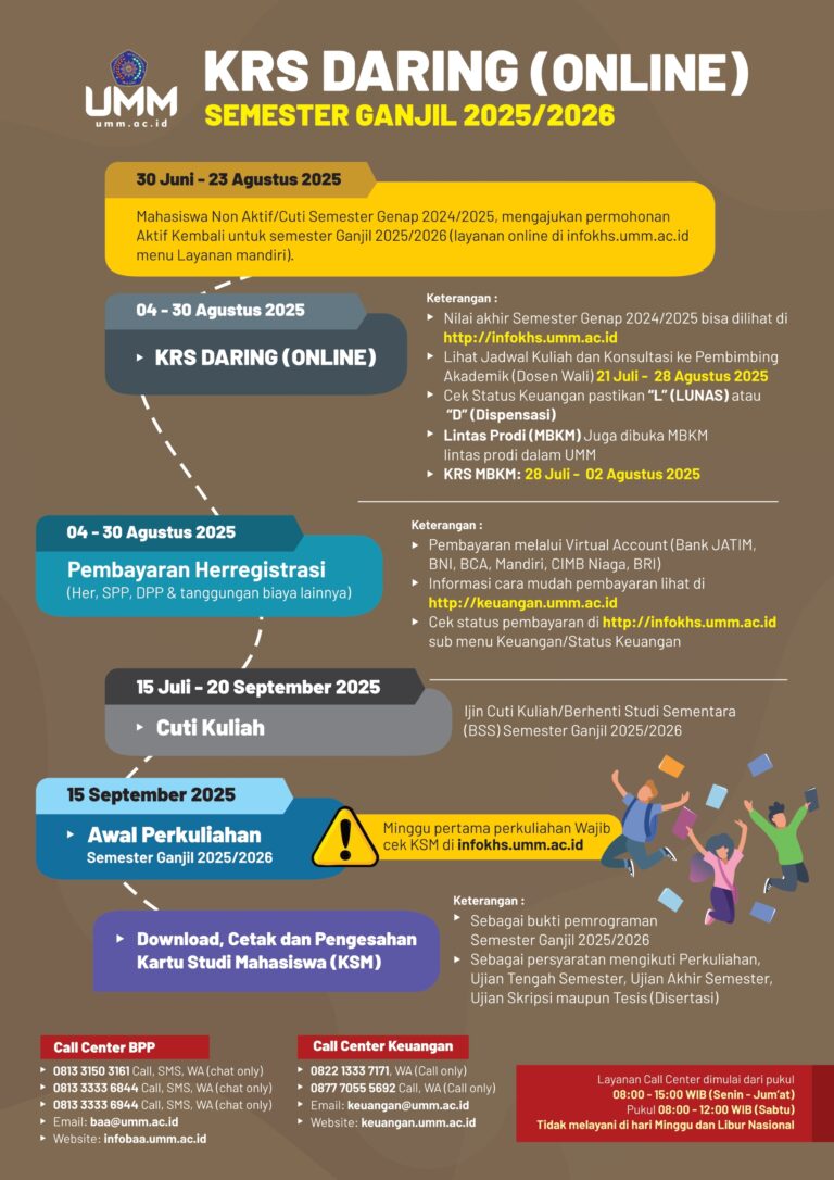 KRS Daring (Online) Semester Ganjil 2025/2026